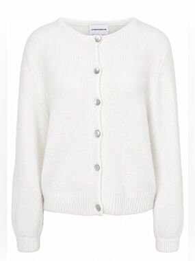 American Dreams 🇮🇹 - Susan Alpaca Cardigan white